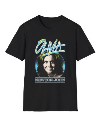 Olivia Newton John Bold Unisex Softstyle T-Shirt