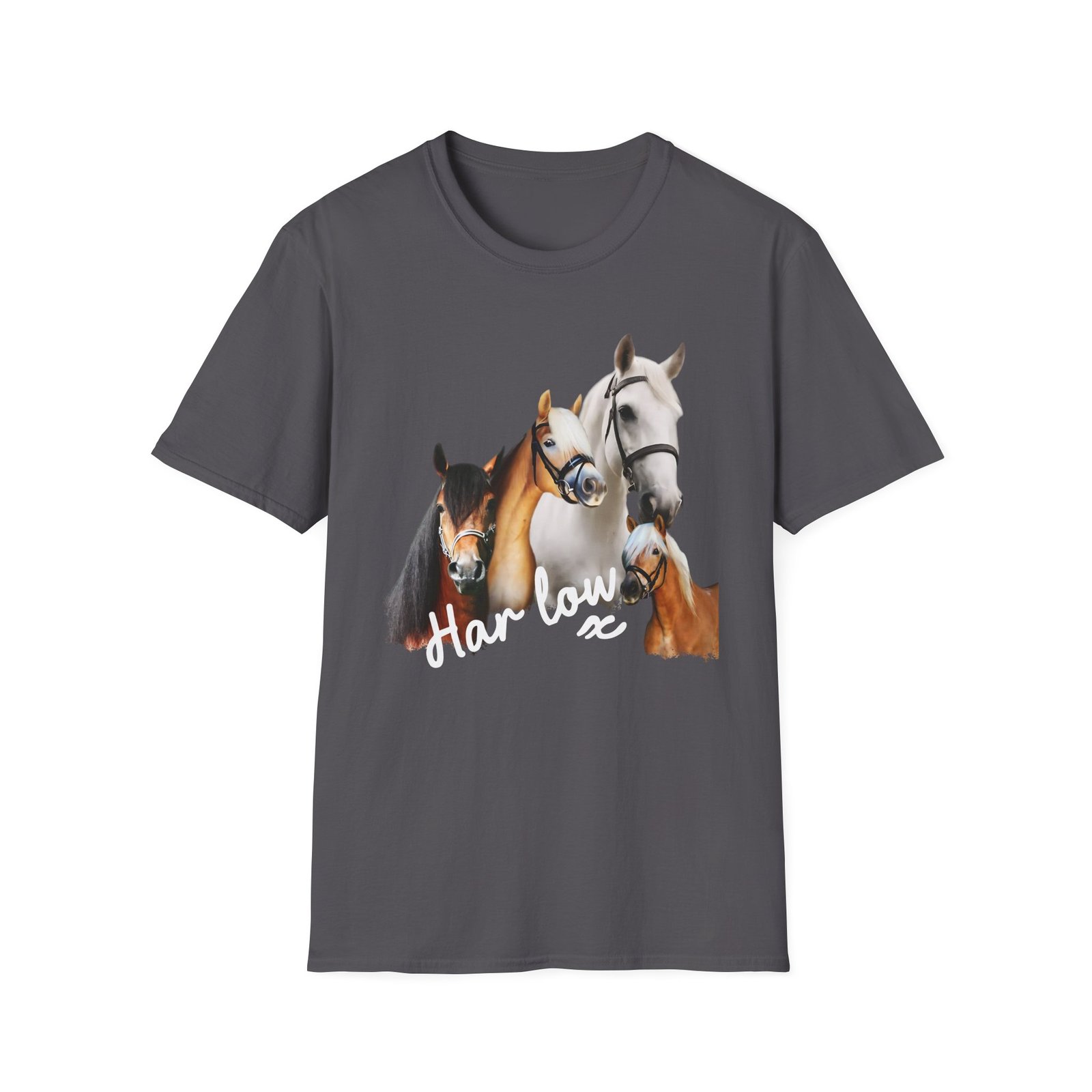 Harlow and Popcorn Unisex Softstyle T-Shirt