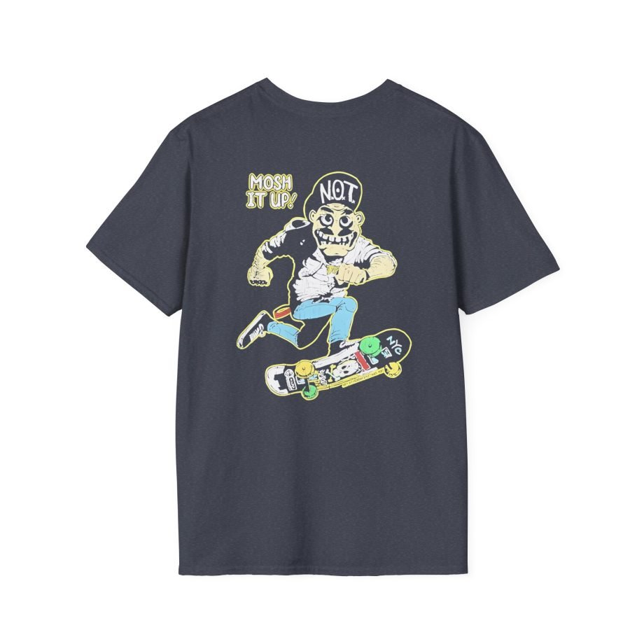 Anthrax Mosh It Up Skater Unisex Softstyle T-Shirt