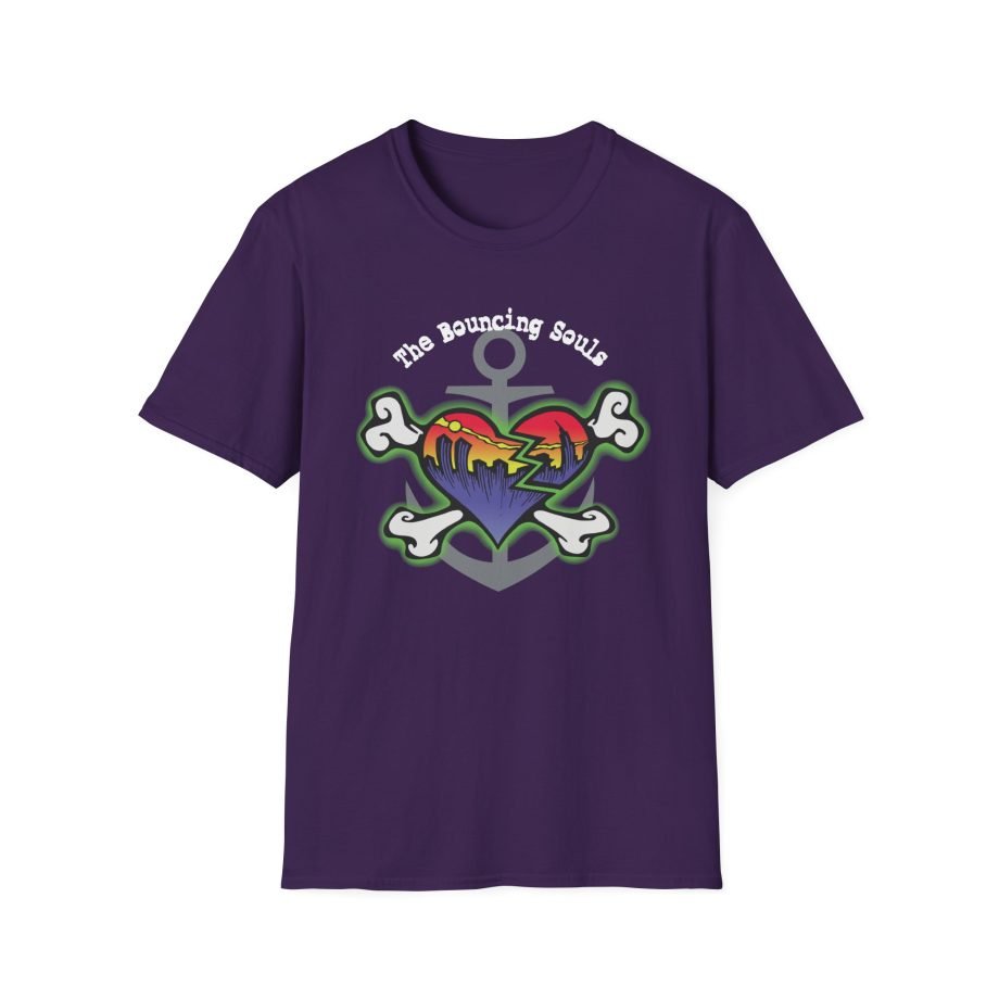 The Bouncing Souls Skyline Heart Unisex Softstyle T-Shirt