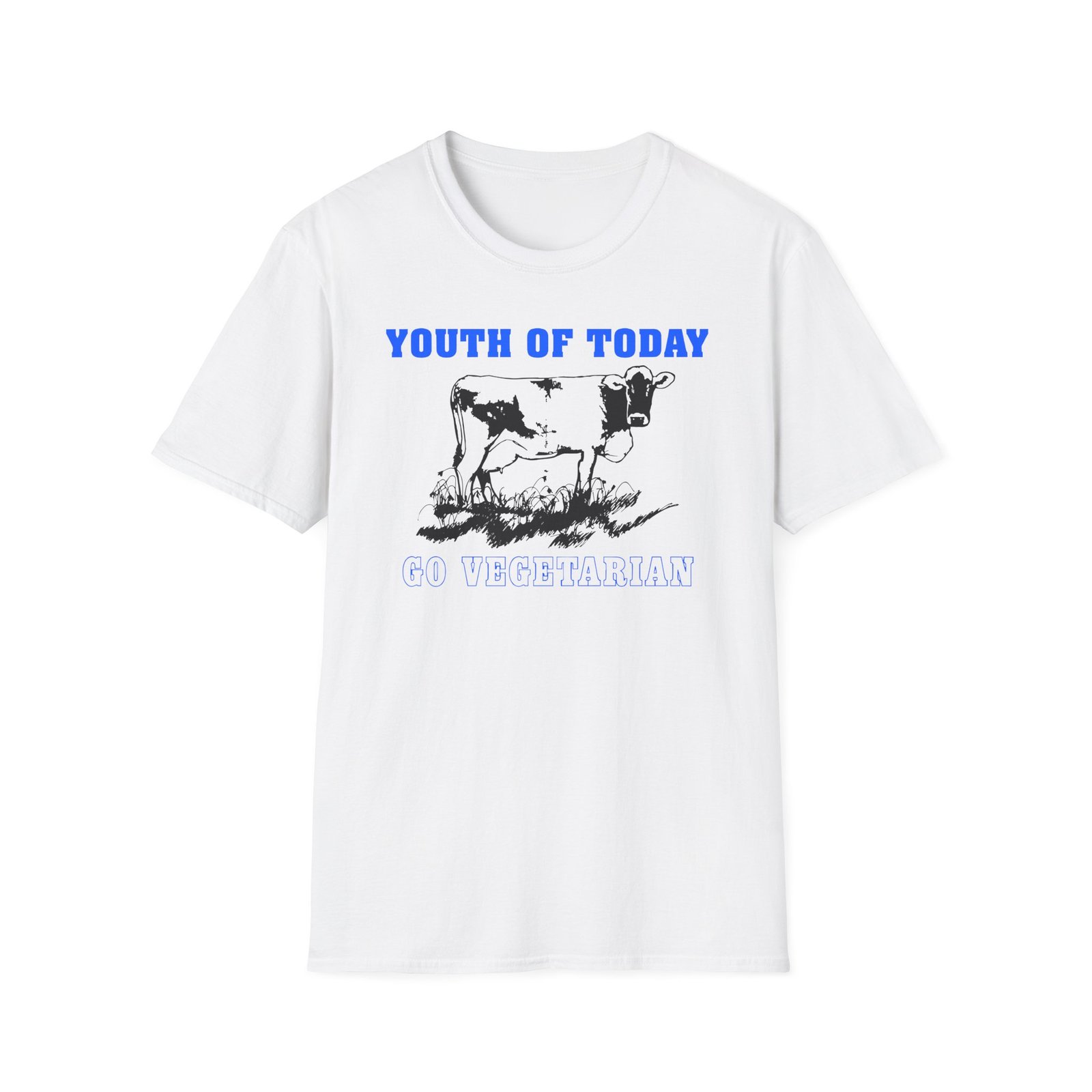 Youth of Today Go Vegetarian Unisex Softstyle T-Shirt