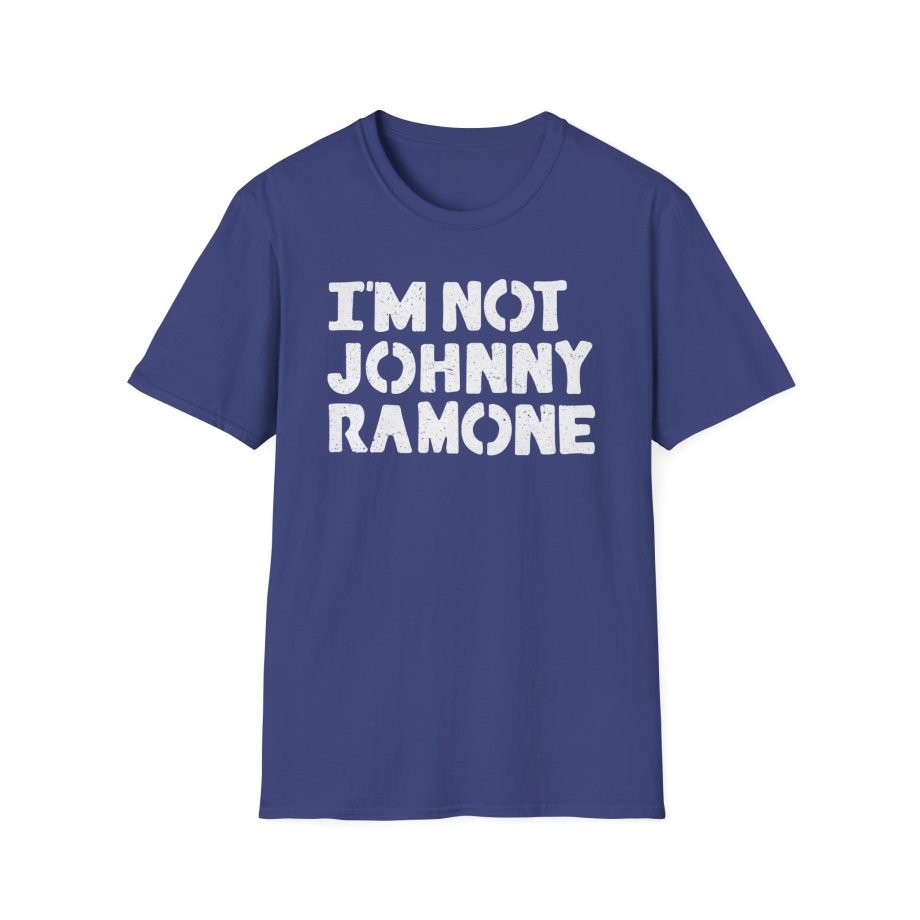 I'm Not Johnny Ramone Unisex Softstyle T-Shirt