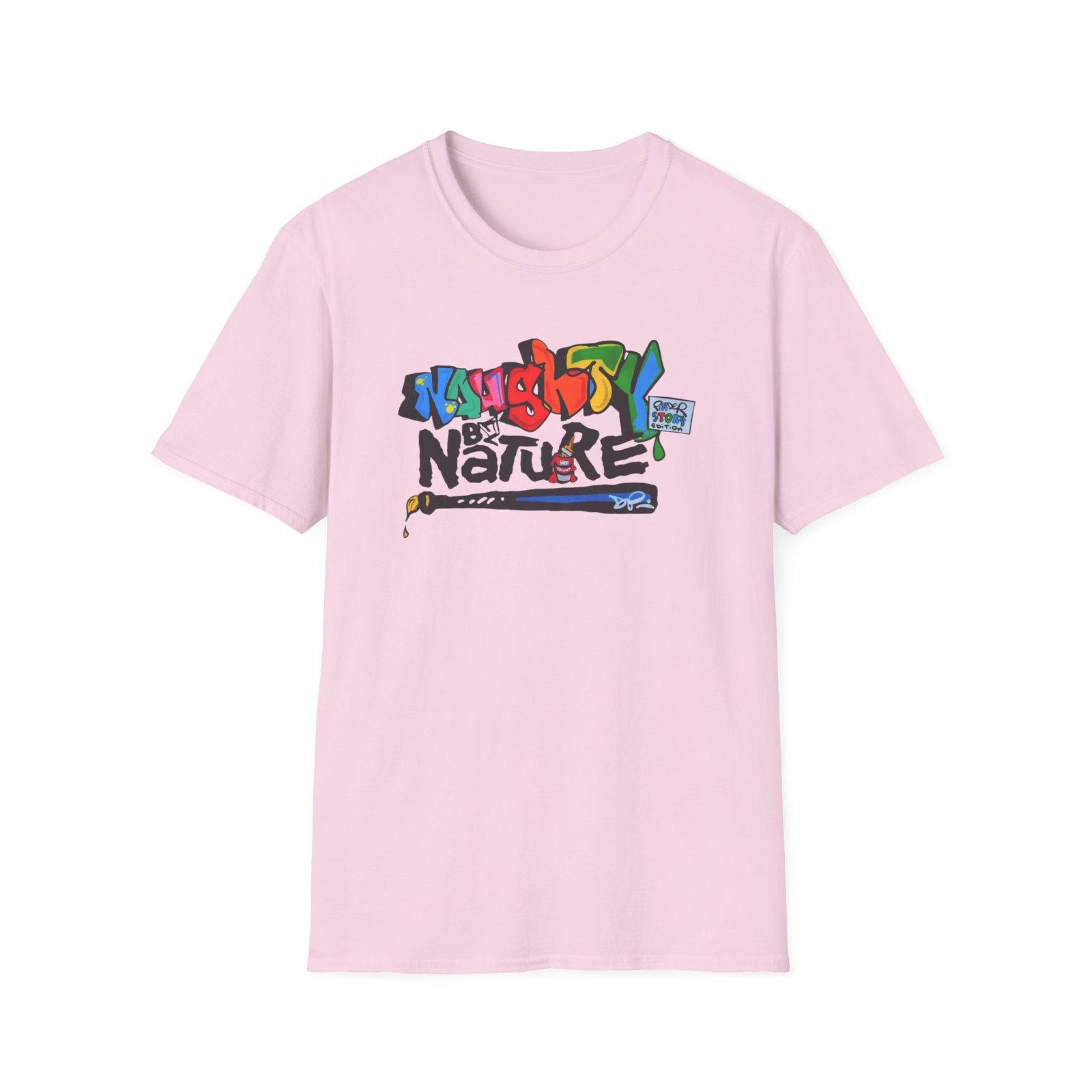 Naughty by Nature X Pinder Story Edition Unisex Softstyle T-Shirt