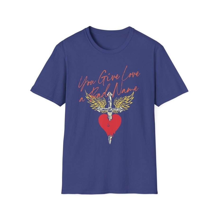 Bon Jovi You Give Love a Bad Name Unisex Softstyle T-Shirt