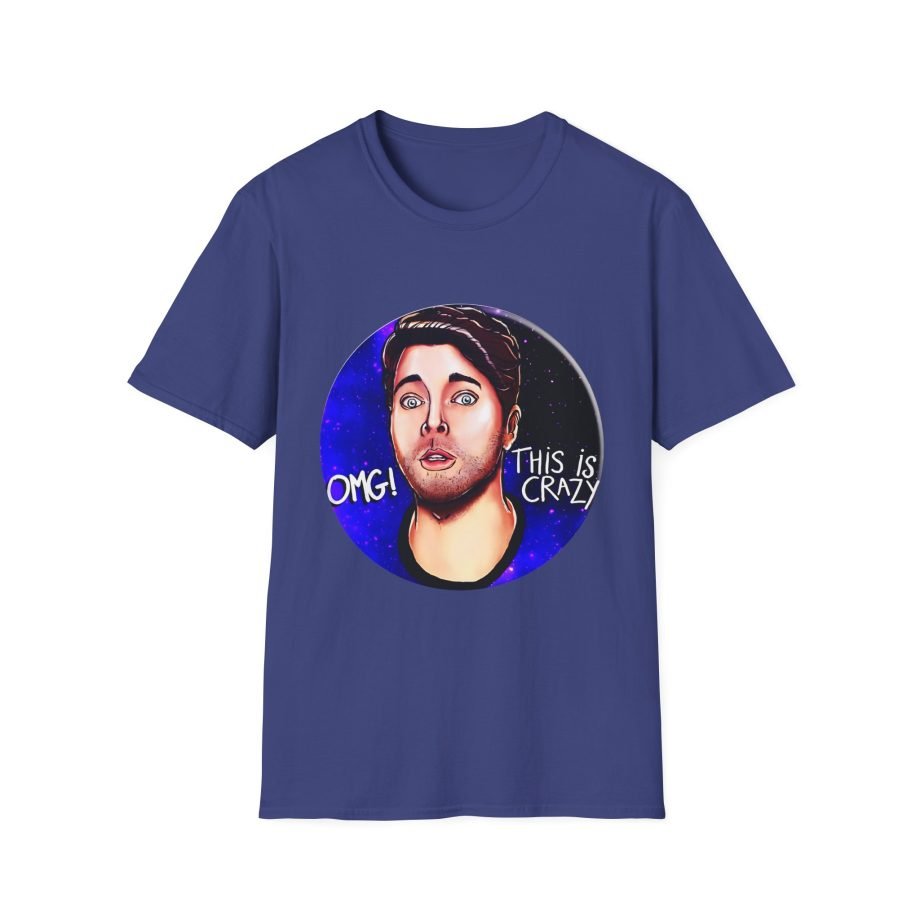 Shane Dawson OMG! This is crazy! Unisex Softstyle T-Shirt