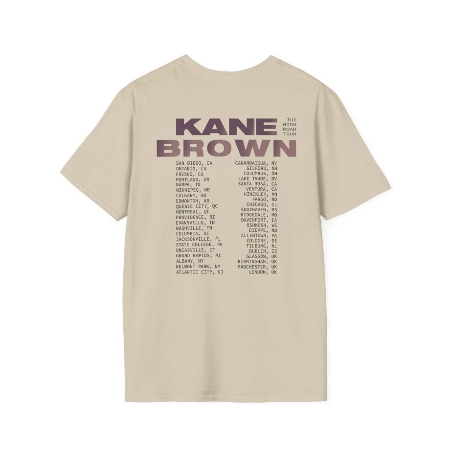 KB The High Road Tour Unisex Softstyle T-Shirt