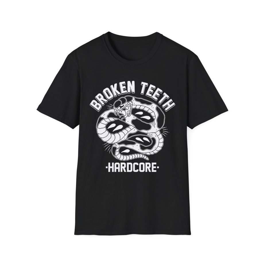 Broken Teeth Snake Unisex Softstyle T-Shirt
