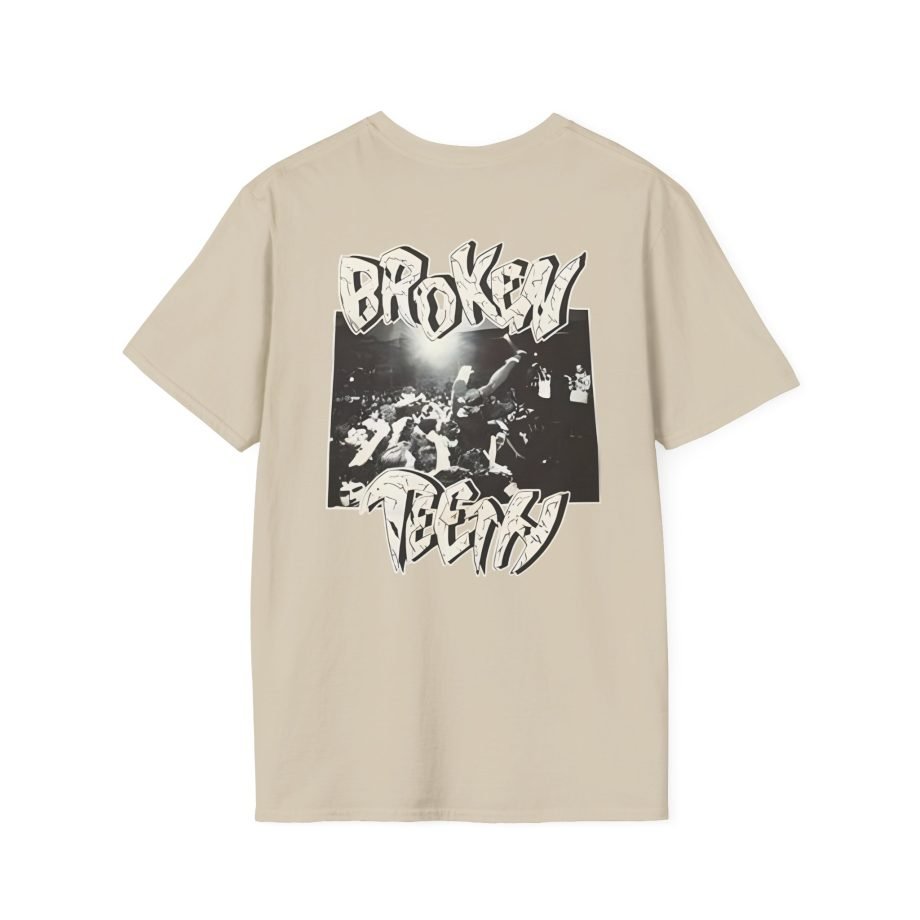 Broken Teeth hardcore punk Unisex Softstyle T-Shirt
