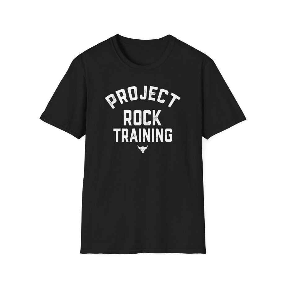 Dwayne Johnson Project Rock Training Unisex Softstyle T-Shirt