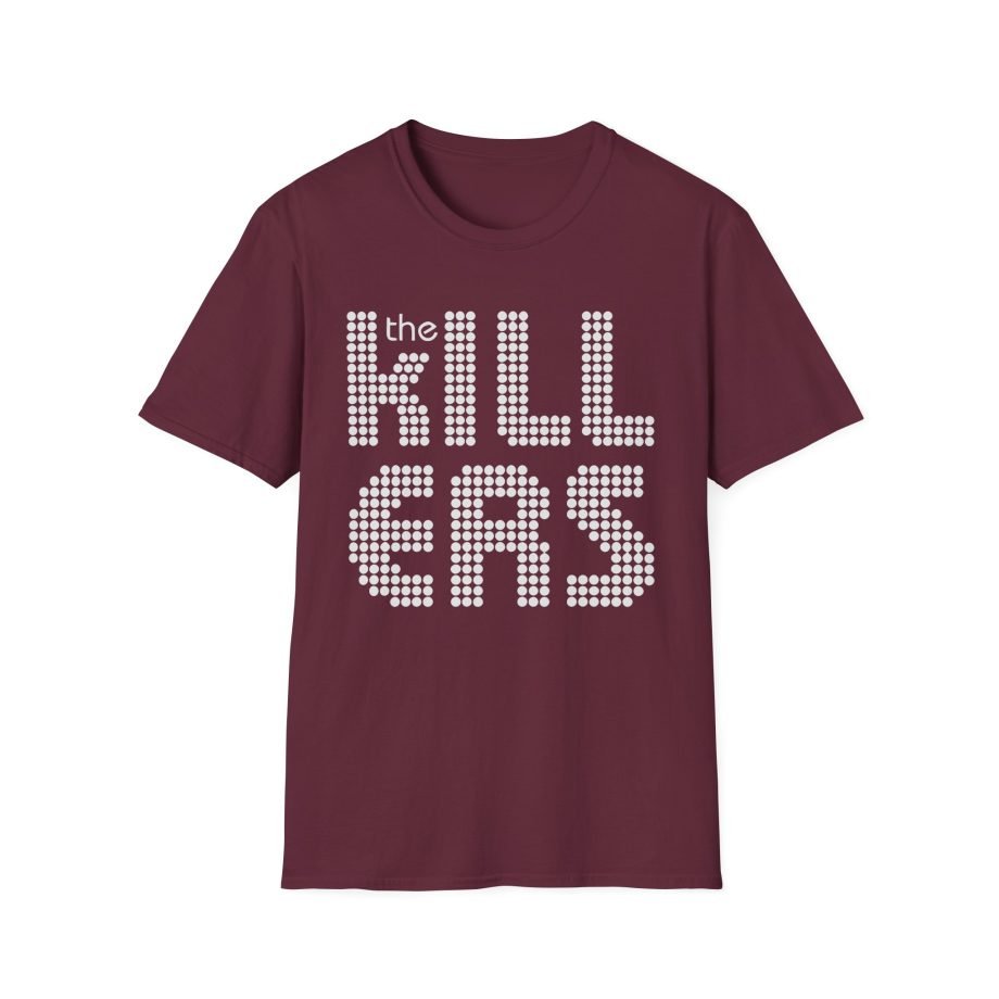 TK Distressed Stacked Logo Unisex Softstyle T-Shirt