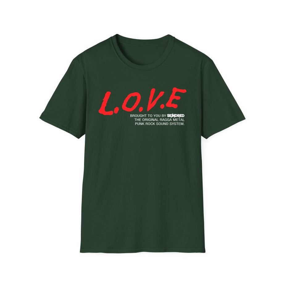 Skindred L.O.V.E Unisex Softstyle T-Shirt