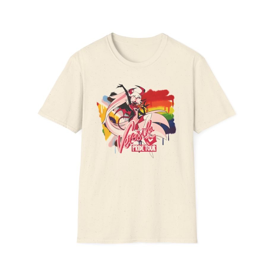 Helluva Boss Verosika Micro Ribbed Unisex Softstyle T-Shirt