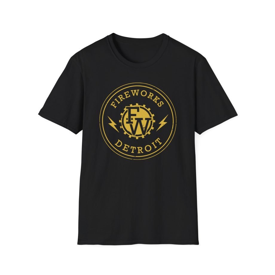 Fireworks Lightning Bolt Unisex Softstyle T-Shirt