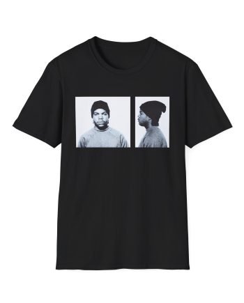 Ice Cube Mug Shot Unisex Softstyle T-Shirt