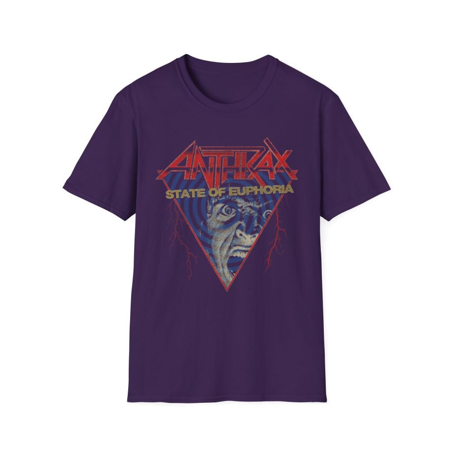 Anthrax Optical Euphoria Unisex Softstyle T-Shirt