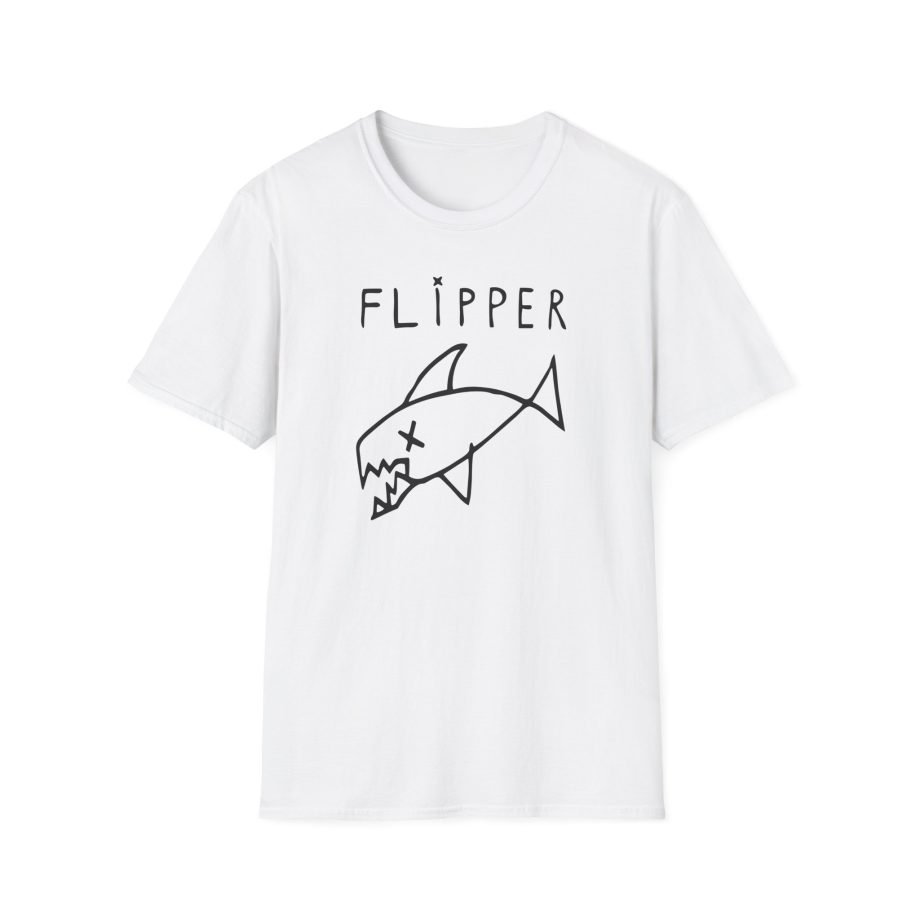 Flipper Long Fish Unisex Softstyle T-Shirt