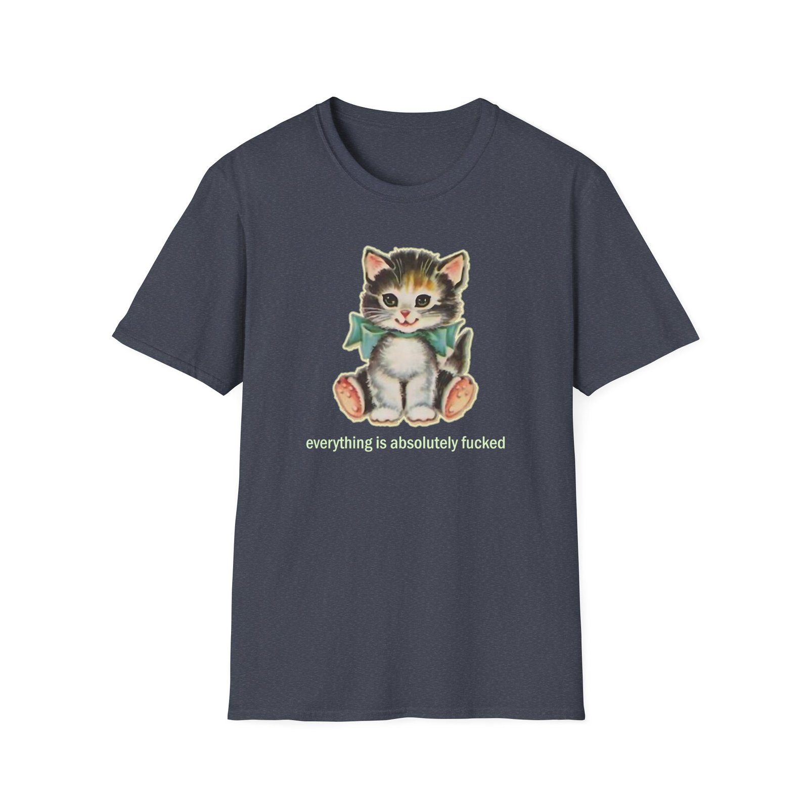 Paleface Cursed Cat Unisex Softstyle T-Shirt