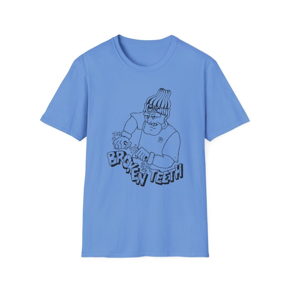 Broken Teeth Unisex Softstyle T-Shirt