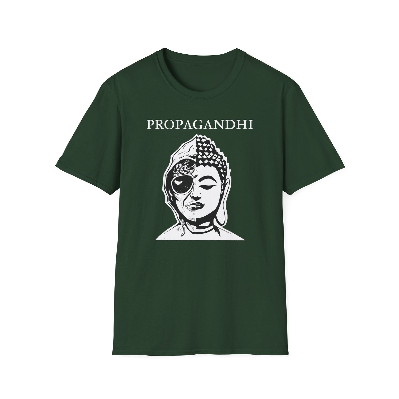 Propagandhi Ted Buddha Unisex Softstyle T-Shirt