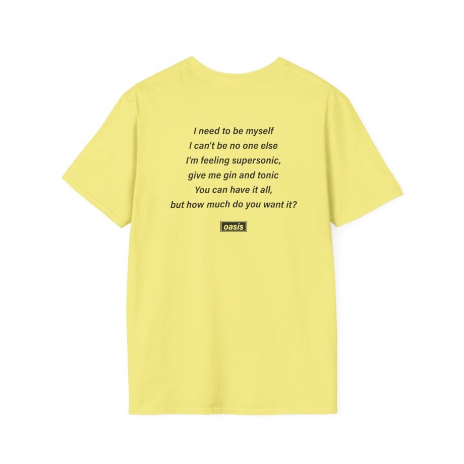 Oasis Supersonic Unisex Softstyle T-Shirt