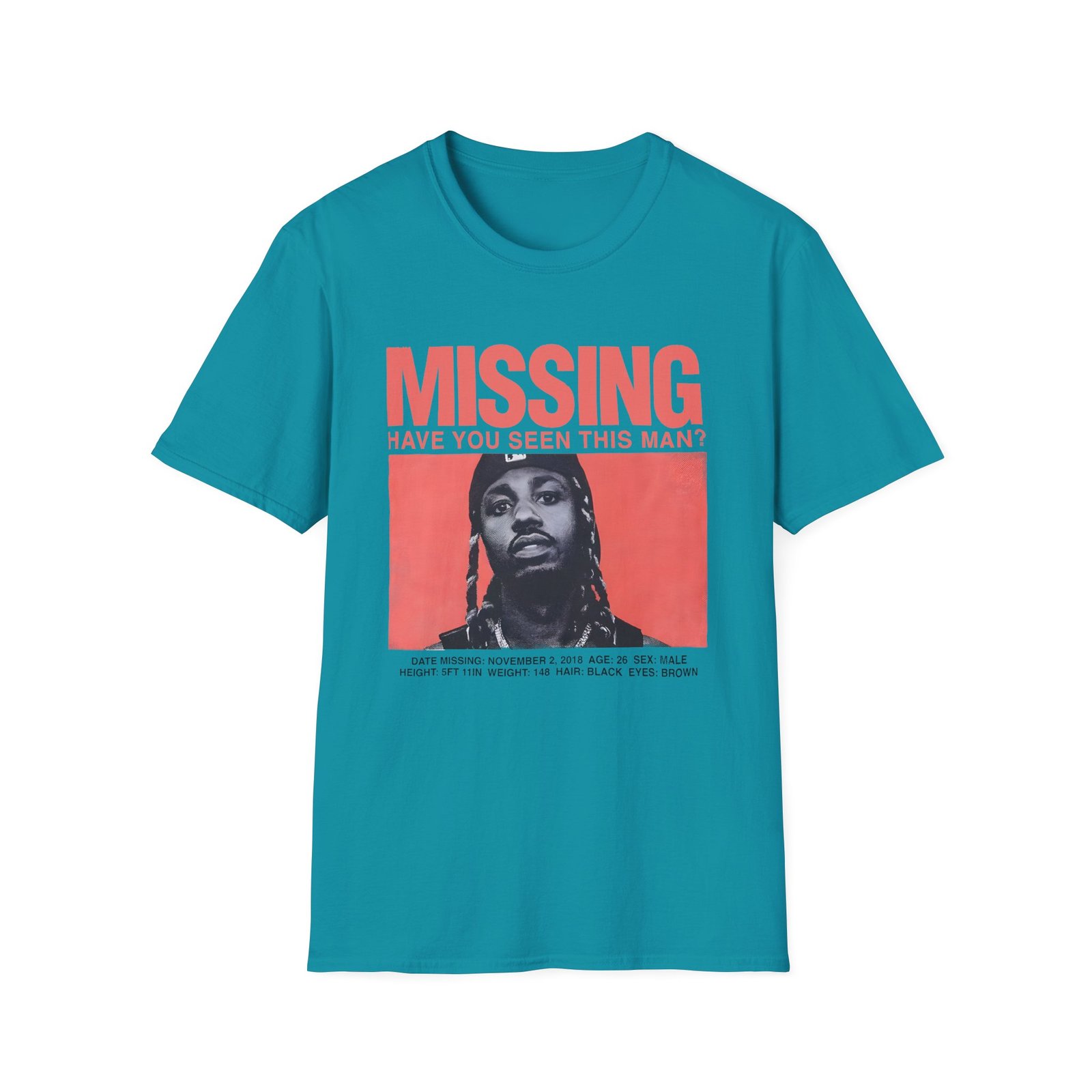 Metro Boomin Missing Poster Unisex Softstyle T-Shirt