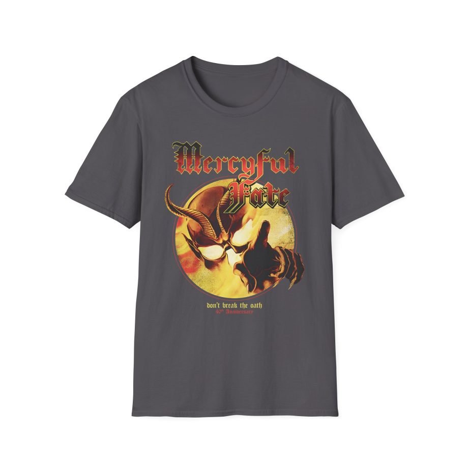 Mercyful Fate Don't Break the Oath 40th Anniversary Unisex Softstyle T-Shirt