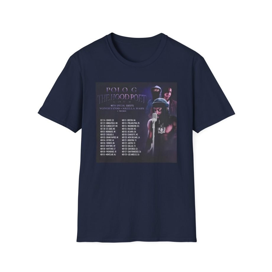 Polo G Hood Poet Unisex Softstyle T-Shirt