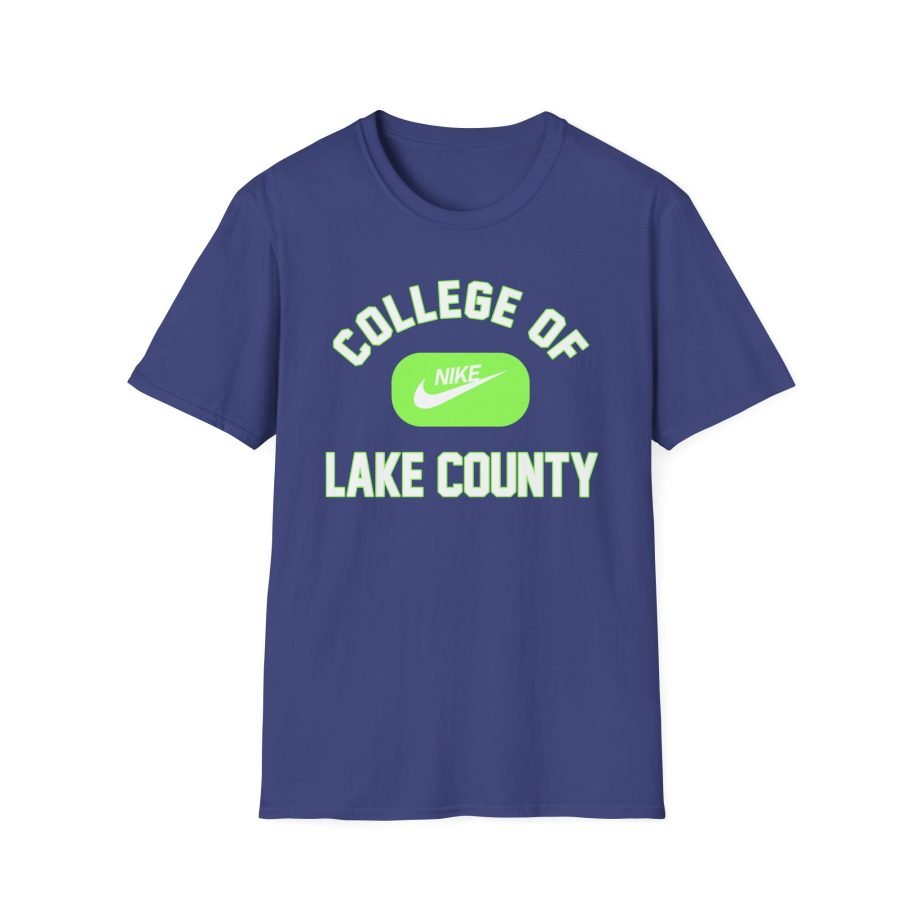 College Lake County Nike Club Unisex Softstyle T-Shirt