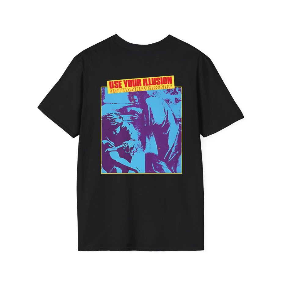 Guns N Roses 30th Anniversary Use Your Illusion Unisex Softstyle T-Shirt