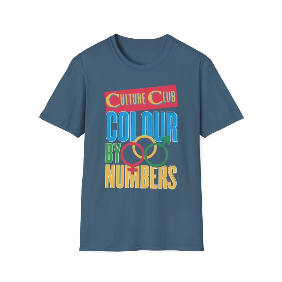 Boy George Colour By Numbers Unisex Softstyle T-Shirt