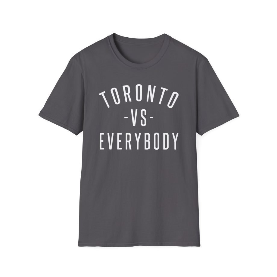 Saukrates Toronto vs everybody Unisex Softstyle T-Shirt