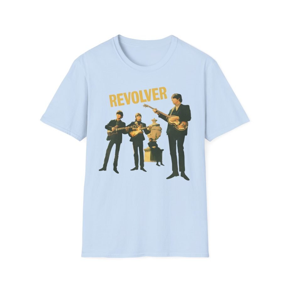 The Beatles Revolver Band Photo Unisex Softstyle T-Shirt