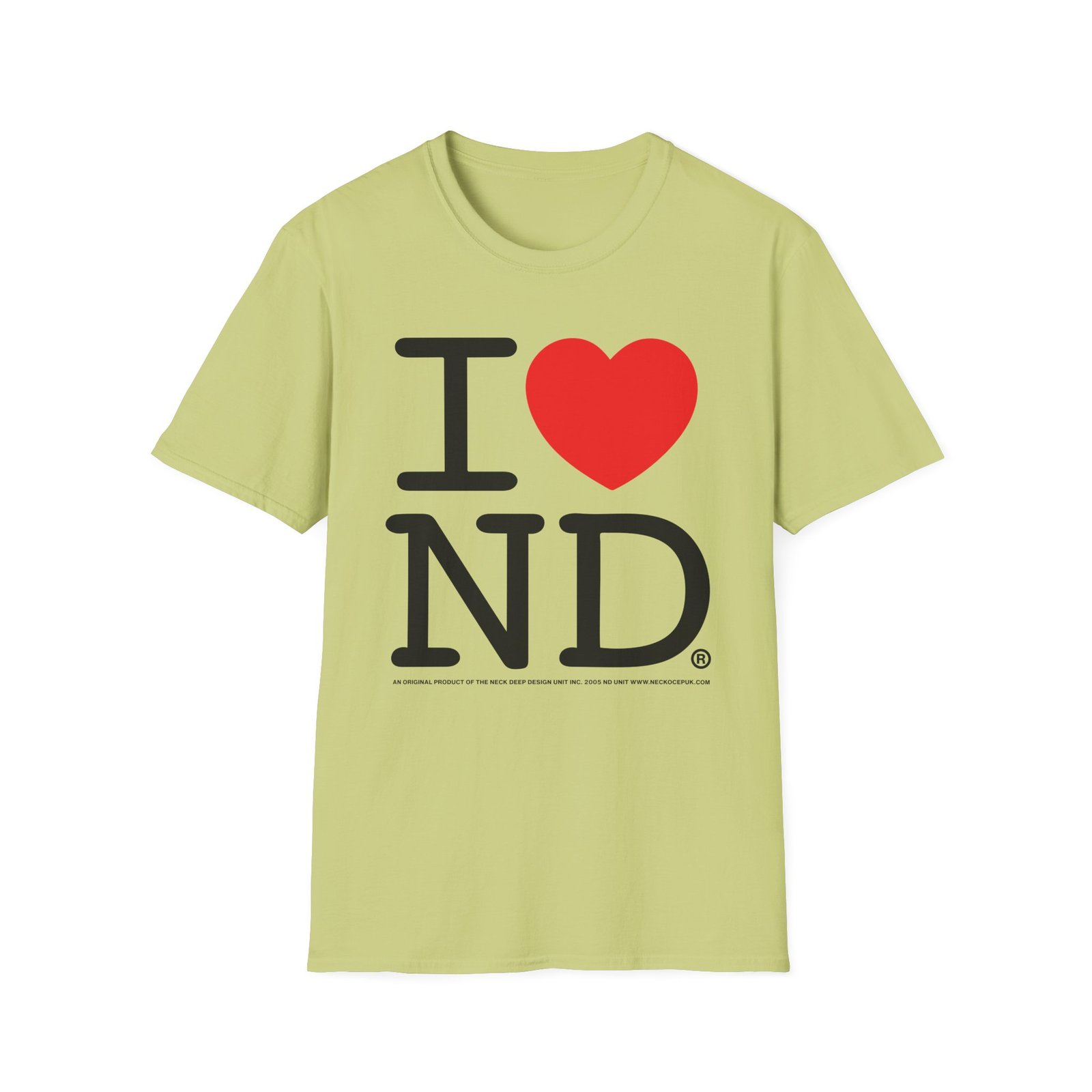 Neck Deep I <3 ND Unisex Softstyle T-Shirt