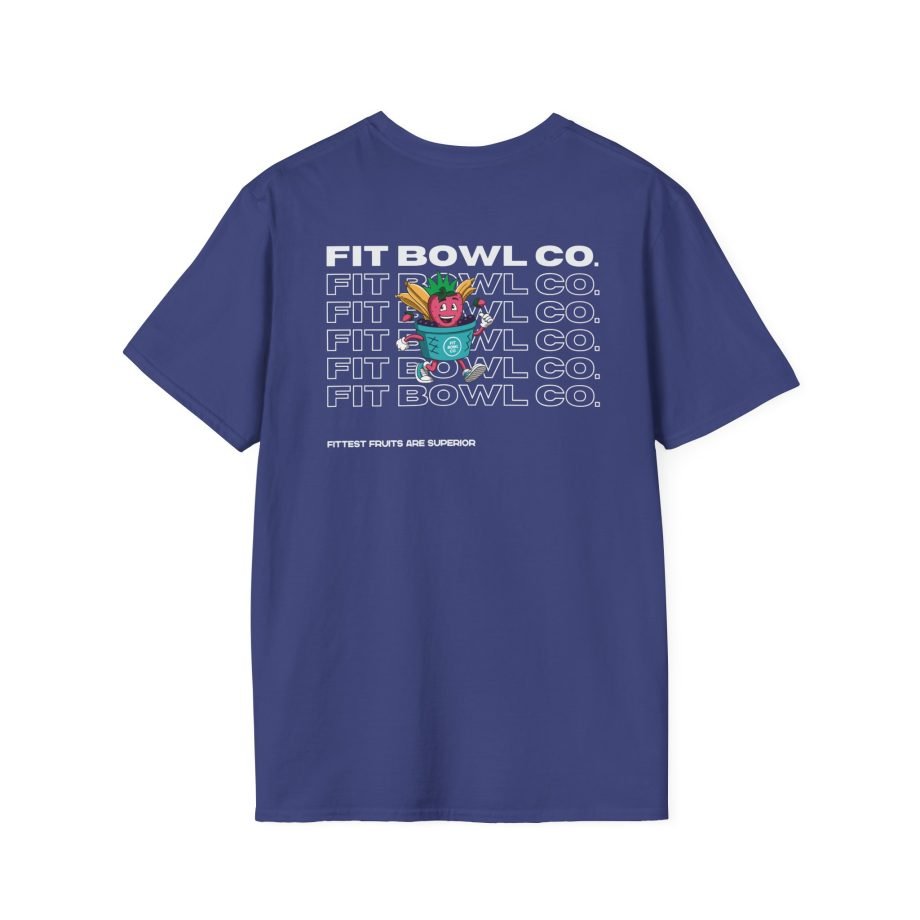 Acai Bowl Mascot Unisex Softstyle T-Shirt