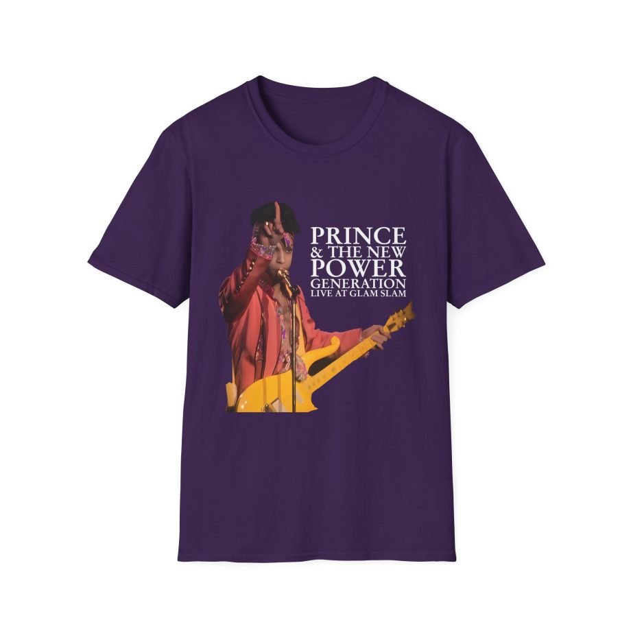 Prince Live At Glam Slam Unisex Softstyle T-Shirt