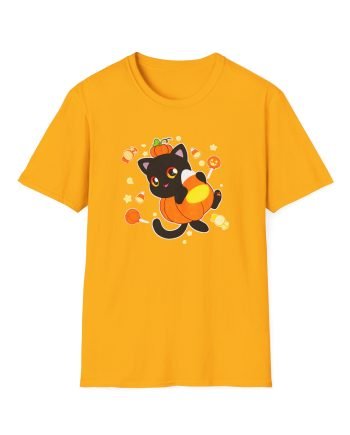 Aphmau Pumpkin Cat Unisex Softstyle T-Shirt