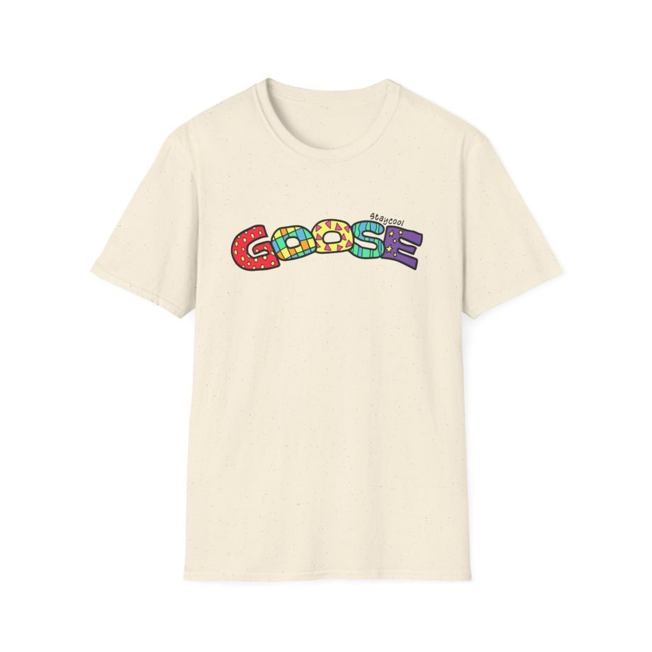 Goose x Staycool   Rainbow Unisex Softstyle T-Shirt