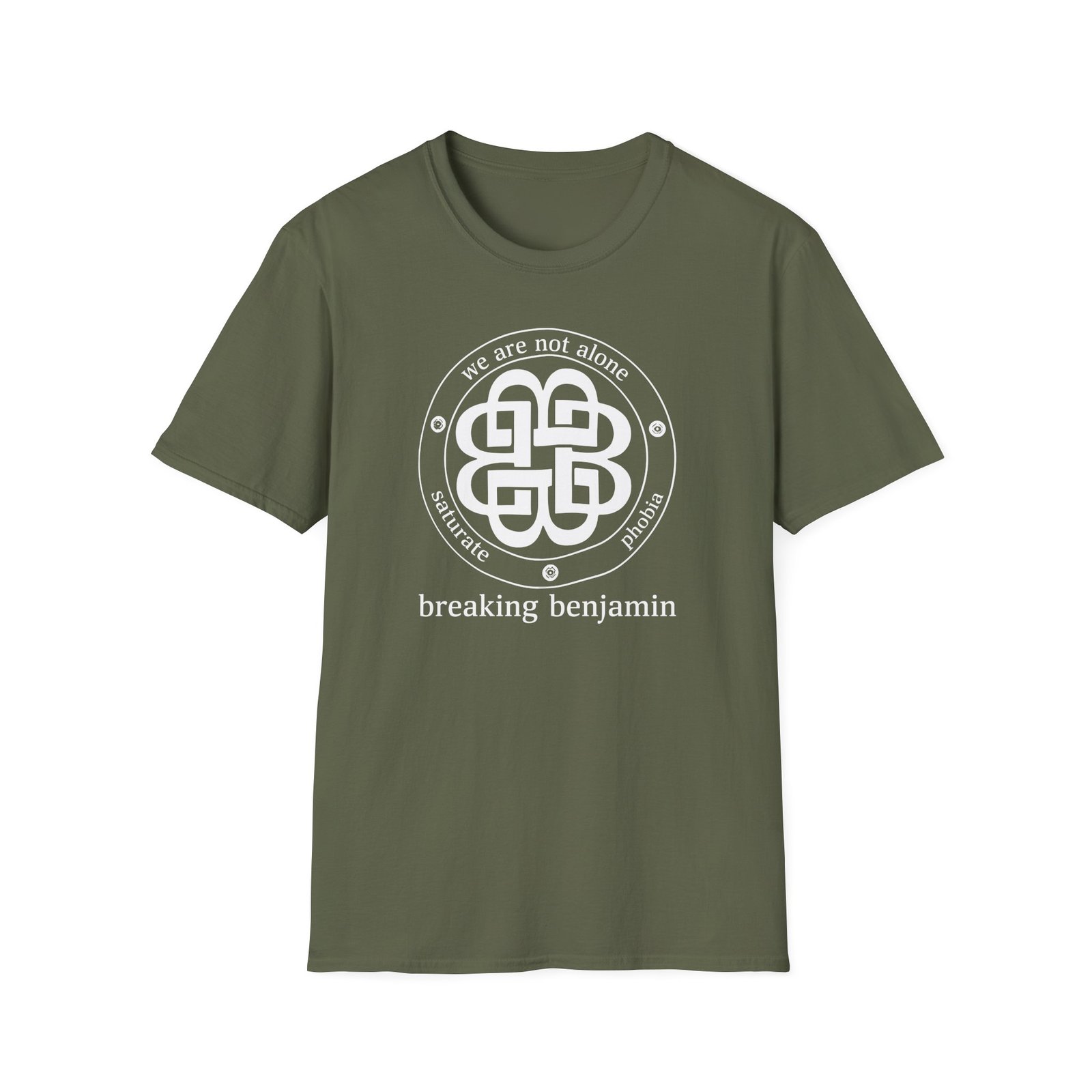 Breaking Benjamin Legacy Logo Unisex Softstyle T-Shirt