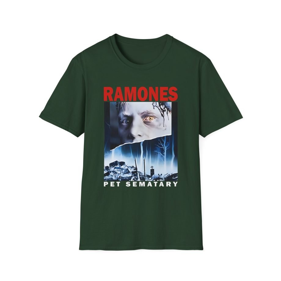 Ramones Pet Sematary T Shirt Unisex Softstyle T-Shirt