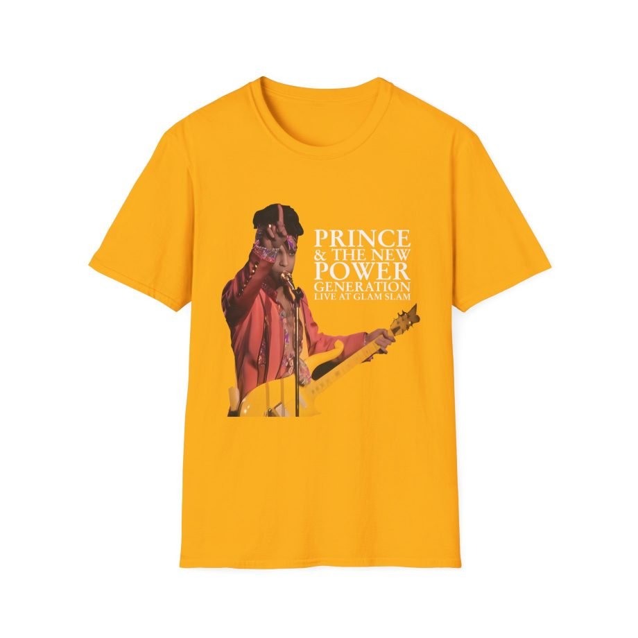 Prince Live At Glam Slam Unisex Softstyle T-Shirt