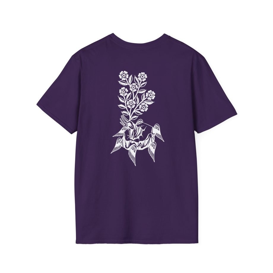 Fireworks Flowers Unisex Softstyle T-Shirt