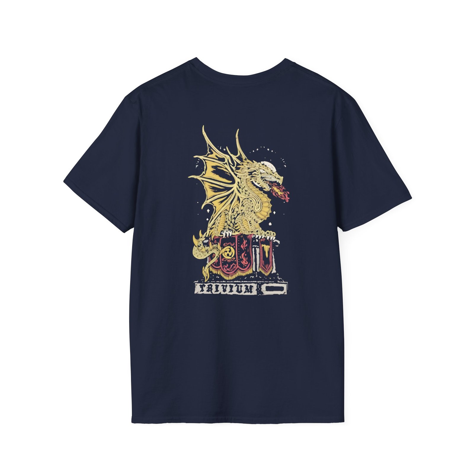 Trivium Big Dragon Unisex Softstyle T-Shirt