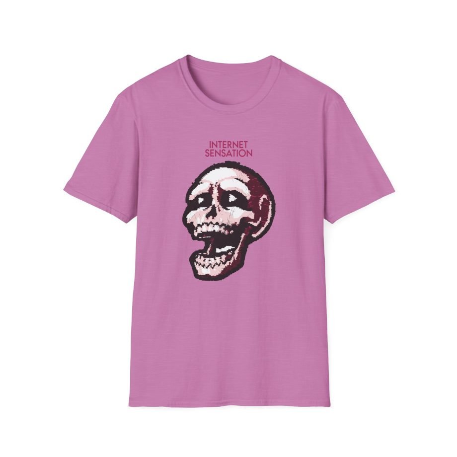 Imallexx Sequin Skull Internet Sensation Unisex Softstyle T-Shirt