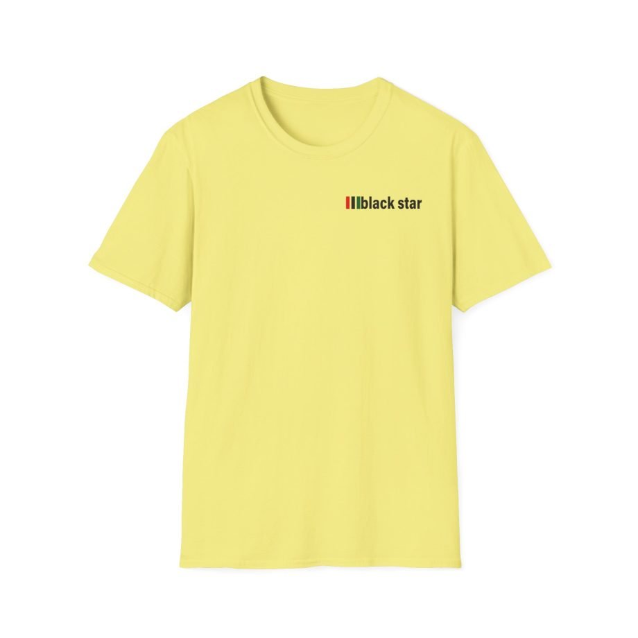 Black Star Logo Unisex Softstyle T-Shirt