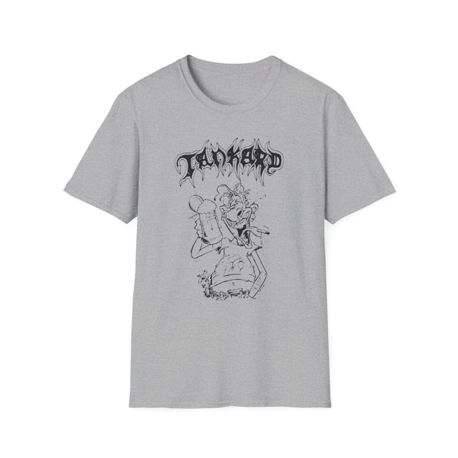 Tankard Freibier Für Alle , Sonst Gibts Krawalle Unisex Softstyle T-Shirt