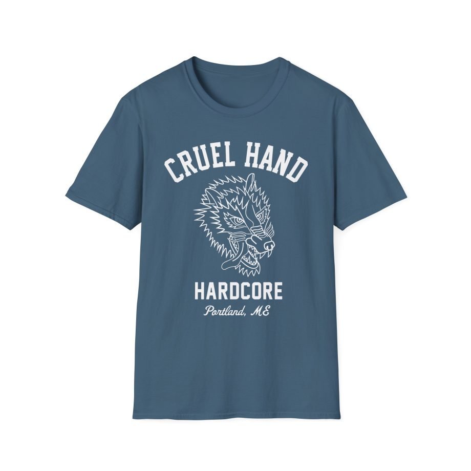 Cruel Hand Wolf Head Unisex Softstyle T-Shirt