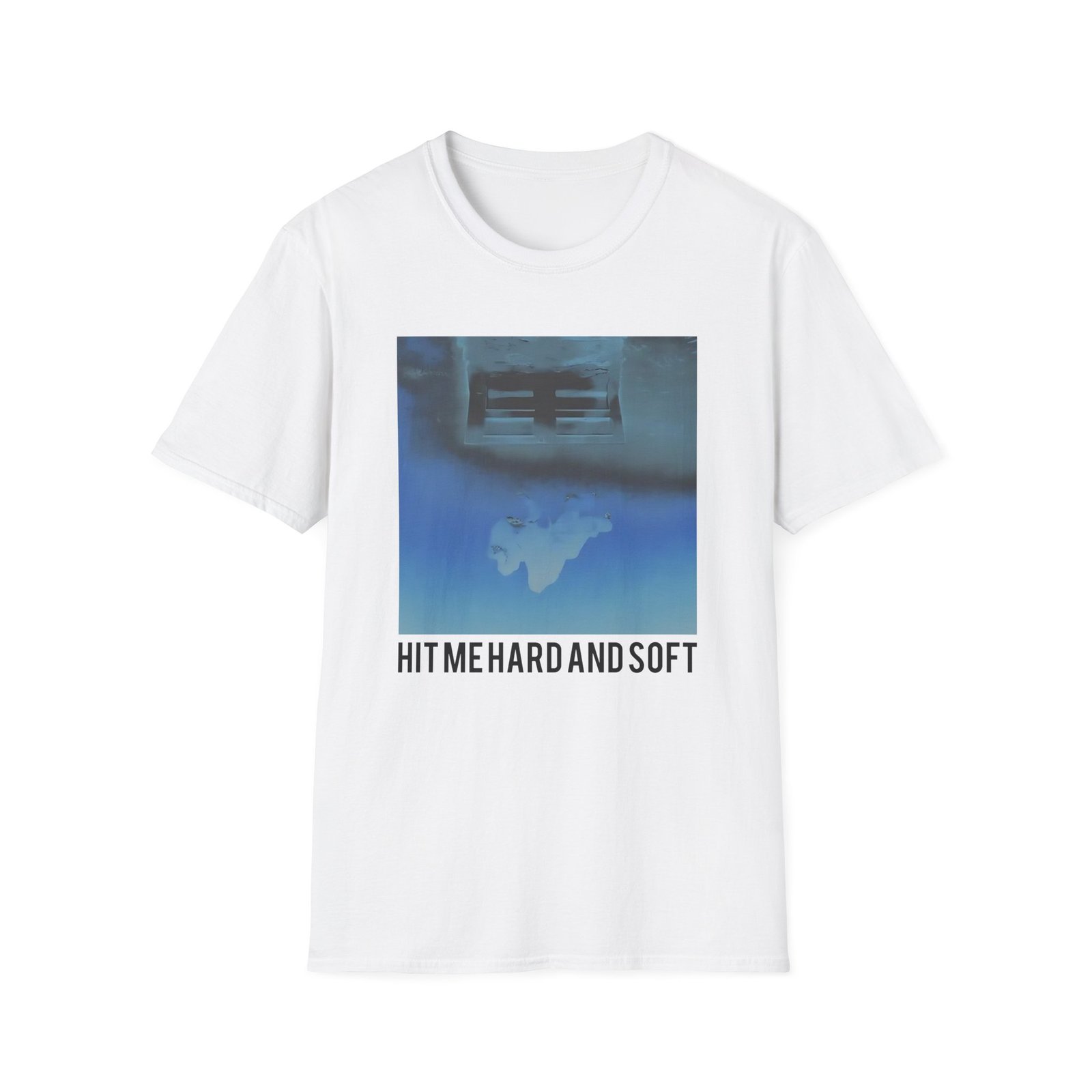BE Hit Me Hard and Soft Cover Unisex Softstyle T-Shirt