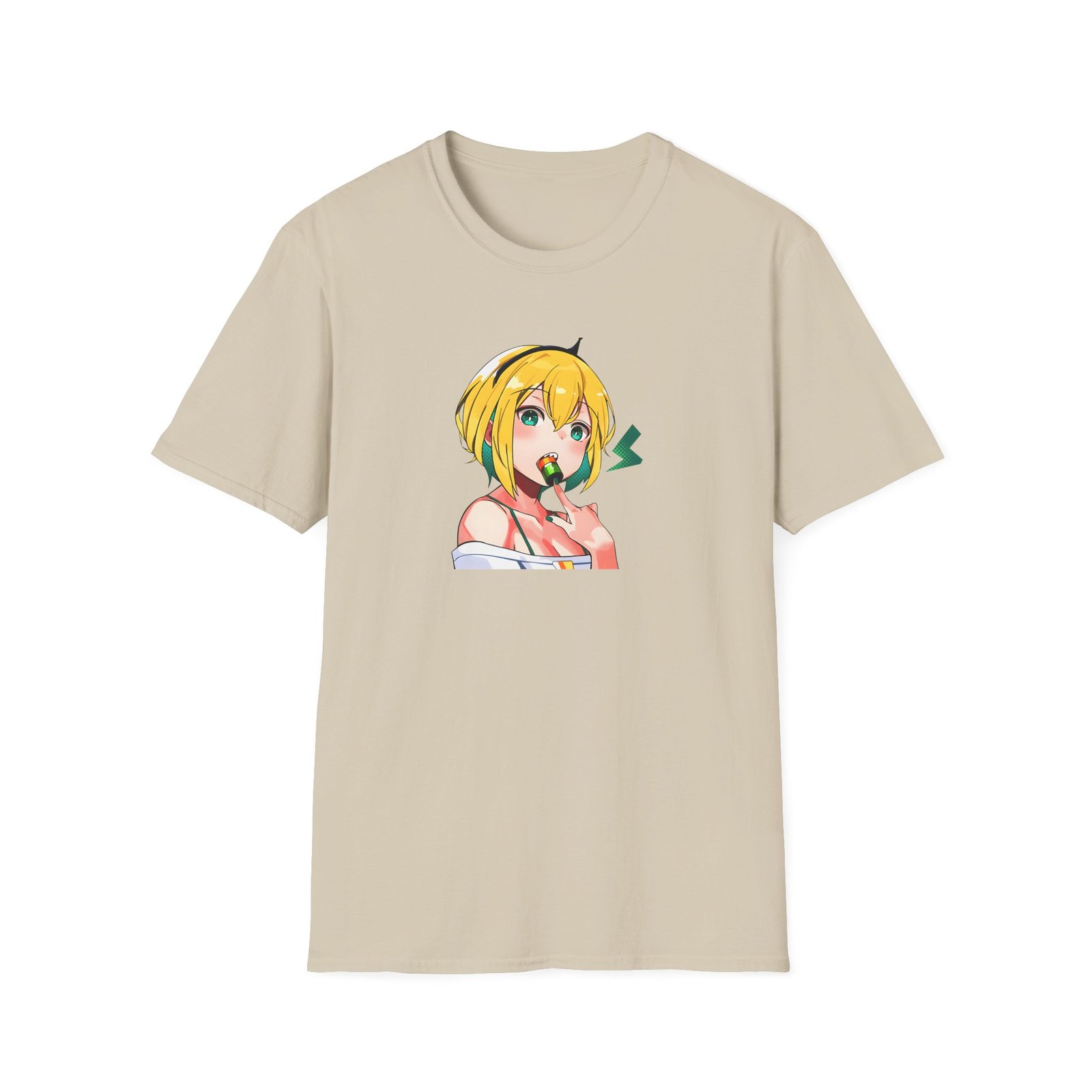 Amano Pikamee Anime Unisex Softstyle T-Shirt