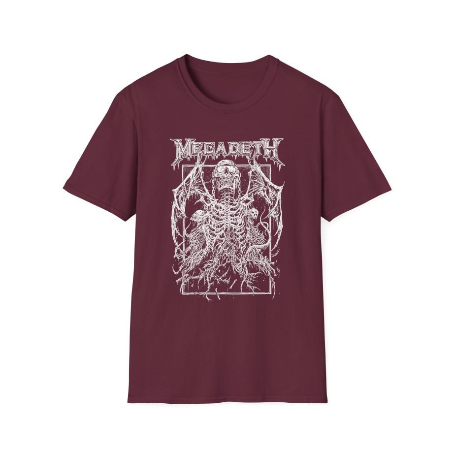 Megadeth Bat Vic Rising Unisex Softstyle T-Shirt