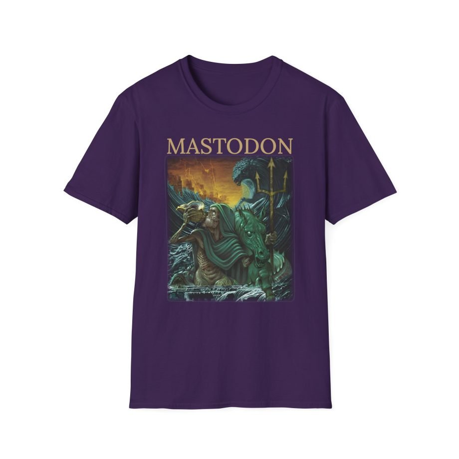 Mastodon Vignette Horse Remission Unisex Softstyle T-Shirt